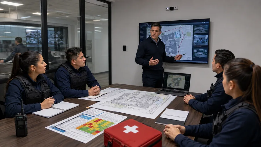 Capacitación de personal de seguridad privada en planes de contingencia y manejo de crisis